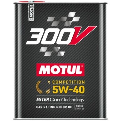 Variklio alyva Motul 300V 5W40, 2L Variklio alyva Motul 300V 5W40, 2L