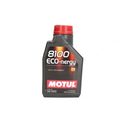 Variklio alyva Motul 8100 ECO-NERGY 0W30, 1L Variklio alyva Motul 8100 ECO-NERGY 0W30, 1L
