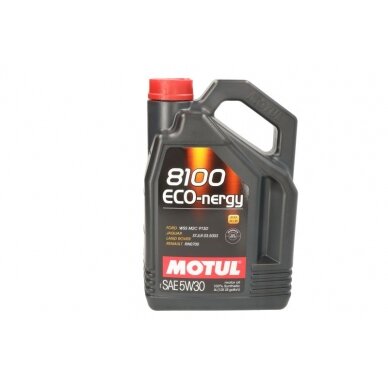 Variklio alyva Motul 8100 ECO-NERGY 5W30, 4L Variklio alyva Motul 8100 ECO-NERGY 5W30, 4L