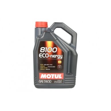 Variklio alyva Motul 8100 ECO-NERGY 5W30, 5L Variklio alyva Motul 8100 ECO-NERGY 5W30, 5L