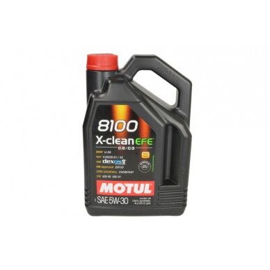 Variklio alyva Motul 8100 X-CLEAN EFE 5W30, 4L Variklio alyva Motul 8100 X-CLEAN EFE 5W30, 4L