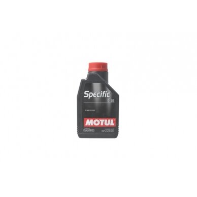 Variklio alyva Motul Specific 5122 0W20, 1L Variklio alyva Motul Specific 5122 0W20, 1L