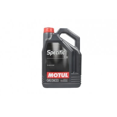 Variklio alyva Motul Specific 5122 0W20, 5L Variklio alyva Motul Specific 5122 0W20, 5L