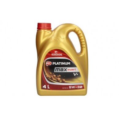 Variklio alyva Orlen Platinum Max Expert V+ 5W30, 4L Variklio alyva Orlen Platinum Max Expert V+ 5W30, 4L