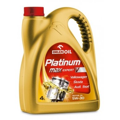 Variklio alyva Orlen Platinum Max Expert V 5W30, 4L Variklio alyva Orlen Platinum Max Expert V 5W30, 4L