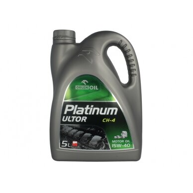 Variklio alyva Orlen Platinum Ultor CH-4 15W40, 5L Variklio alyva Orlen Platinum Ultor CH-4 15W40, 5L