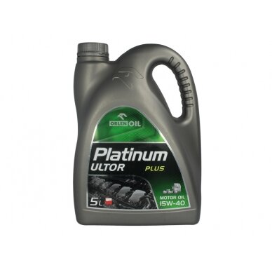 Variklio alyva Orlen Platinum Ultor PLUS 15W40, 5L Variklio alyva Orlen Platinum Ultor PLUS 15W40, 5L
