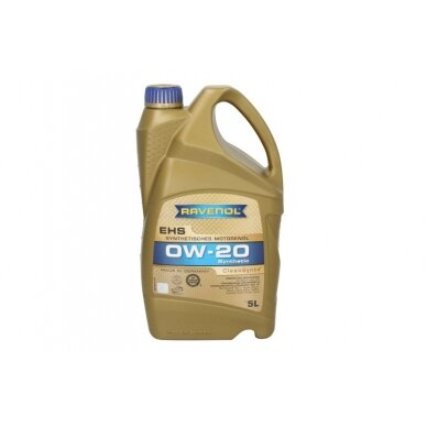 Variklio alyva Ravenol EHS SAE 0W20, 5L Variklio alyva Ravenol EHS SAE 0W20, 5L