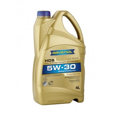 Variklio alyva Ravenol HDS SAE 5W30, 4L Variklio alyva Ravenol HDS SAE 5W30, 4L