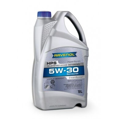 Variklio alyva Ravenol HPS SAE 5W30, 5L Variklio alyva Ravenol HPS SAE 5W30, 5L