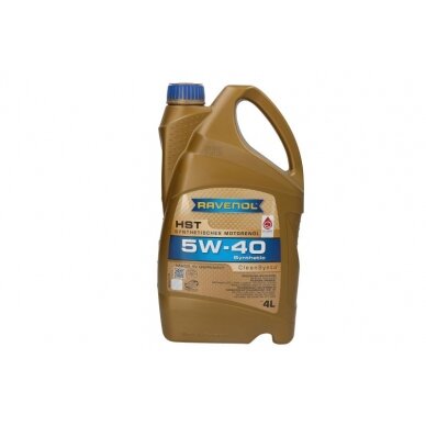 Variklio alyva Ravenol HST SAE 5W40, 4L Variklio alyva Ravenol HST SAE 5W40, 4L