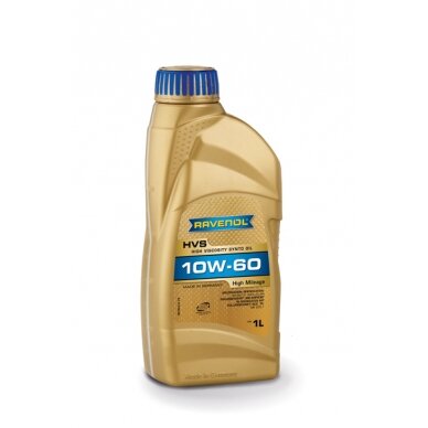 Variklio alyva Ravenol HVS SAE 10W60, 1L Variklio alyva Ravenol HVS SAE 10W60, 1L