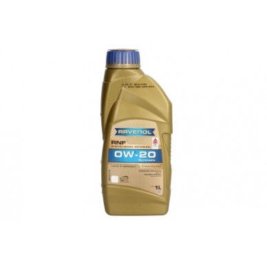 Variklio alyva Ravenol RNF 0W20, 1L Variklio alyva Ravenol RNF 0W20, 1L