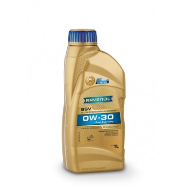 Variklio alyva Ravenol SSV SAE 0W30, 1L Variklio alyva Ravenol SSV SAE 0W30, 1L