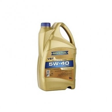 Variklio alyva Ravenol TURBO VST 5W40, 4L Variklio alyva Ravenol TURBO VST 5W40, 4L