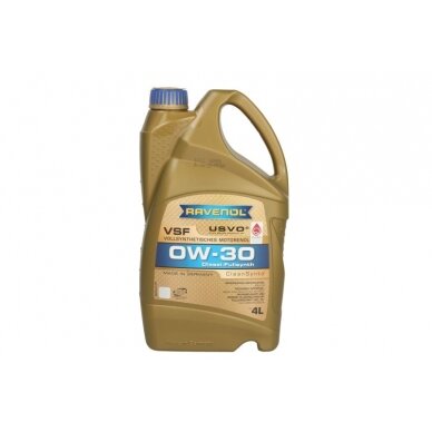 Variklio alyva Ravenol VSF 0W30, 4L Variklio alyva Ravenol VSF 0W30, 4L