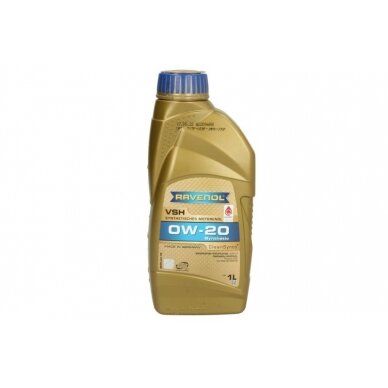 Variklio alyva Ravenol VSH 0W20, 1L Variklio alyva Ravenol VSH 0W20, 1L