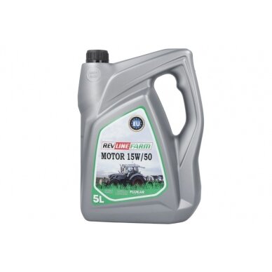 Variklio alyva Revline Farm MOT 15W50, 5L Variklio alyva Revline Farm MOT 15W50, 5L