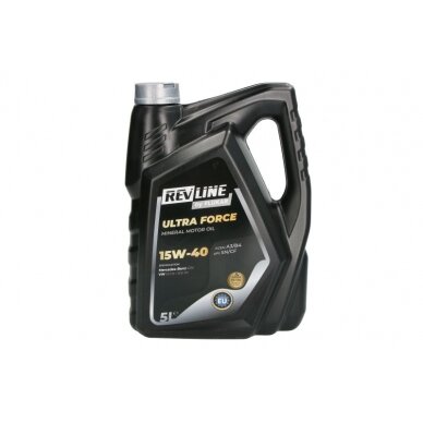 Variklio alyva Revline Ultra Force 15W40, 5L Variklio alyva Revline Ultra Force 15W40, 5L