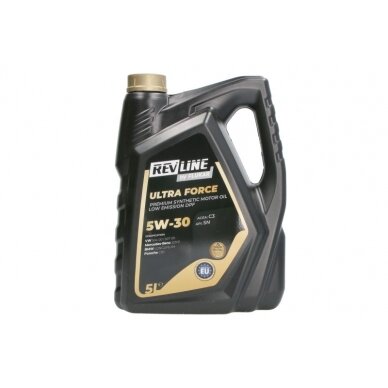 Variklio alyva Revline Ultra Force C3 5W30, 5L Variklio alyva Revline Ultra Force C3 5W30, 5L