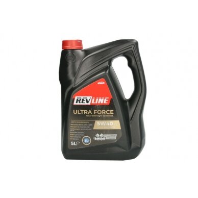 Variklio alyva Revline Ultra Force C3 5W40, 5L Variklio alyva Revline Ultra Force C3 5W40, 5L