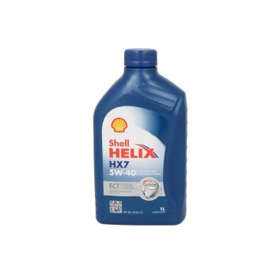 Variklio alyva Shell Helix HX7 ECT 5W40, 1L Variklio alyva Shell Helix HX7 ECT 5W40, 1L