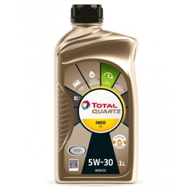 Variklio alyva Total Quartz INEO ECS 5W30, 1L Variklio alyva Total Quartz INEO ECS 5W30, 1L