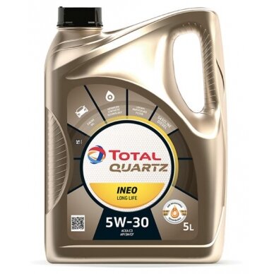 Variklio alyva Total Quartz INEO LL 5W30, 5L Variklio alyva Total Quartz INEO LL 5W30, 5L