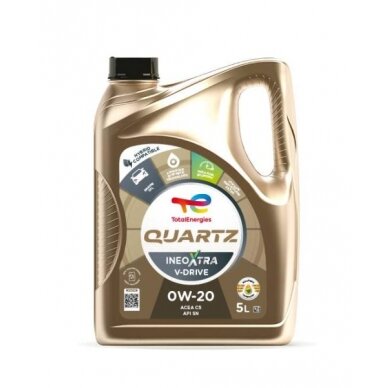 Variklio alyva Total Quartz XTRA V-D 0W20, 5L Variklio alyva Total Quartz XTRA V-D 0W20, 5L