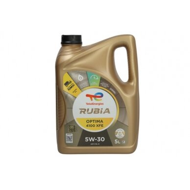 Variklio alyva Total Rubia 4100 XFE 5W30, 5L Variklio alyva Total Rubia 4100 XFE 5W30, 5L