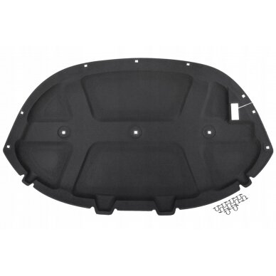 Variklio dangčio (kapoto) garso izoliacija VW Passat B8 2014- Variklio dangčio (kapoto) garso izoliacija VW Passat B8 2014-