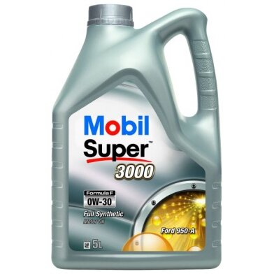 Variklio alyva Mobil Super 3000 F-F 0W30, 5L