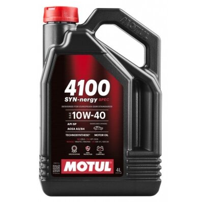 Variklio alyva Motul 4100 SYN-NER S 10W40, 4L