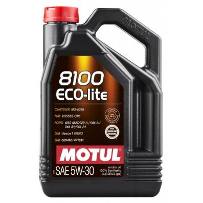 Variklio alyva Motul 8100 ECO-LITE 5W30, 4L Variklio alyva Motul 8100 ECO-LITE 5W30, 4L