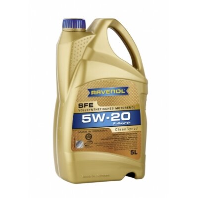 Variklio alyva Ravenol SFE SAE 5W20, 5L