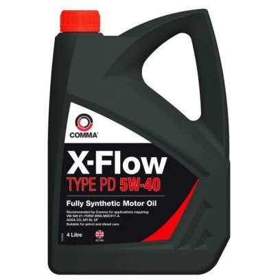 Variklio alyva Comma X-FLOW PD 5W40 SYNT., 4L