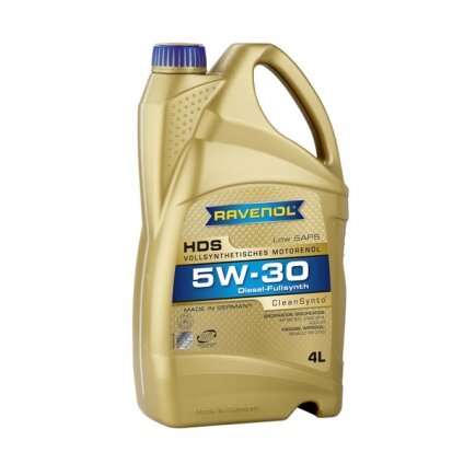 Variklio alyva Ravenol HDS SAE 5W30, 4L Variklio alyva Ravenol HDS SAE 5W30, 4L