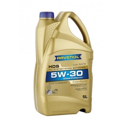 Variklio alyva Ravenol HDS SAE 5W30, 5L Variklio alyva Ravenol HDS SAE 5W30, 5L