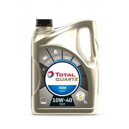 Variklio alyva Total Quartz 7000 ENERGY 10W40, 5L Variklio alyva Total Quartz 7000 ENERGY 10W40, 5L