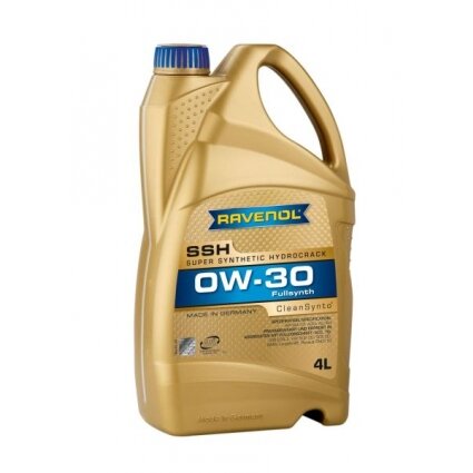 Variklio alyva Ravenol SSH SAE 0W30, 4L Variklio alyva Ravenol SSH SAE 0W30, 4L