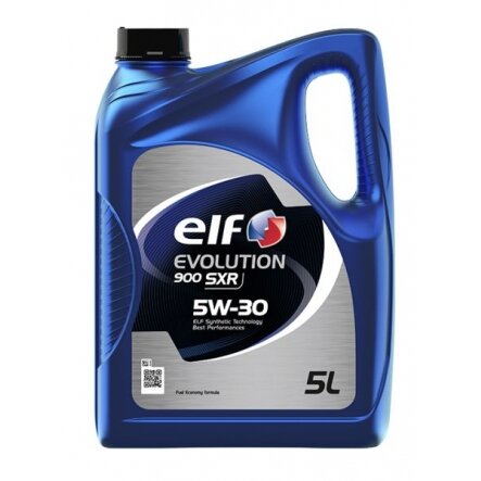 Variklio alyva ELF Evolution 900 SXR 5W30, 5L Variklio alyva ELF Evolution 900 SXR 5W30, 5L
