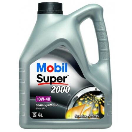 Variklio alyva Mobil Super 2000 X1 10W40, 4L Variklio alyva Mobil Super 2000 X1 10W40, 4L