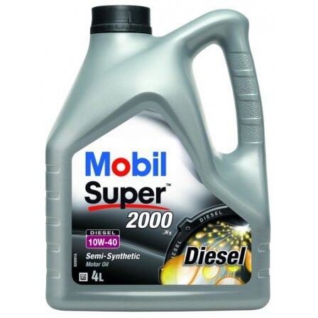 Variklio alyva Mobil Super 2000 X1 D 10W40, 4L Variklio alyva Mobil Super 2000 X1 D 10W40, 4L