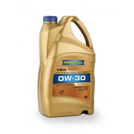Variklio alyva Ravenol VSW SAE 0W30, 5L Variklio alyva Ravenol VSW SAE 0W30, 5L