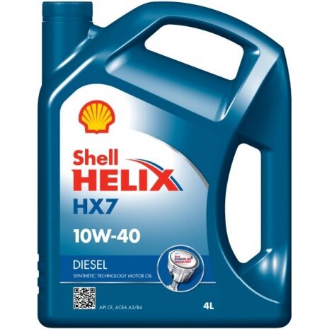 Variklio alyva Shell Helix HX7 D 10W40, 4L Variklio alyva Shell Helix HX7 D 10W40, 4L