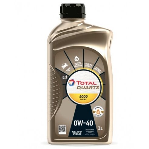 Variklio alyva Total Quartz 9000 Energy 0W40, 1L Variklio alyva Total Quartz 9000 Energy 0W40, 1L