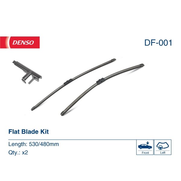 Valytuvai Denso FlatBlades 530/480mm