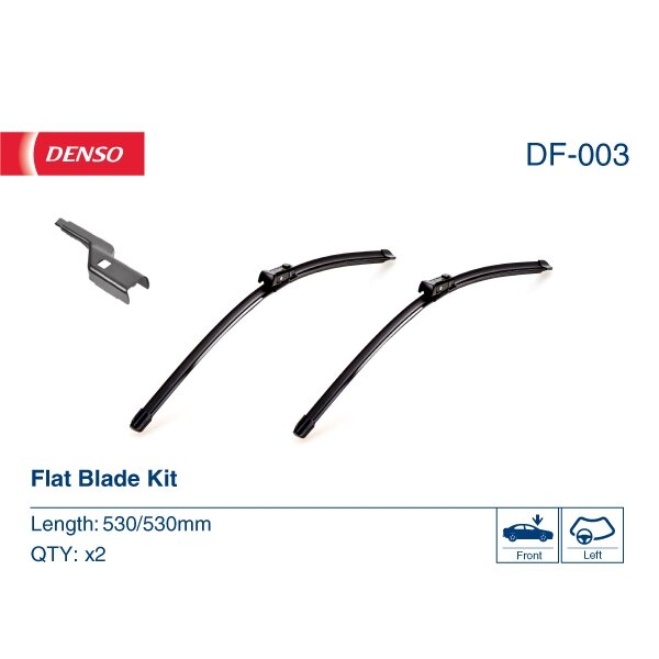 Valytuvai Denso FlatBlades 530/530mm Valytuvai Denso FlatBlades 530/530mm