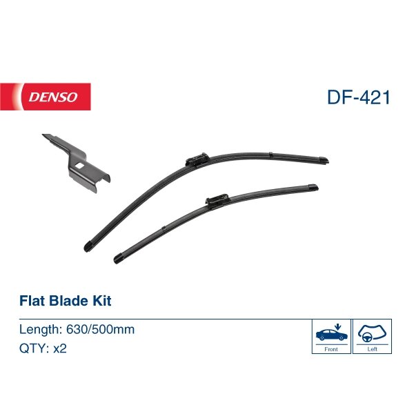 Valytuvai Denso FlatBlades 630/500mm