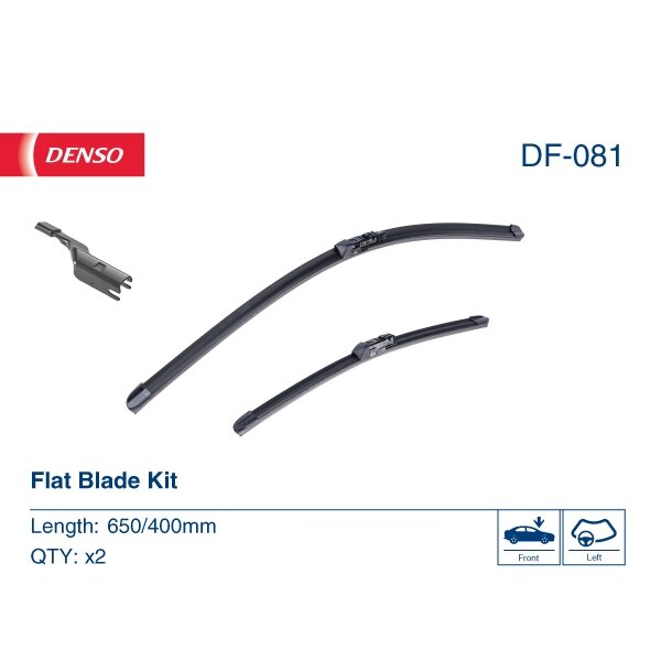 Valytuvai Denso FlatBlades 650/400mm